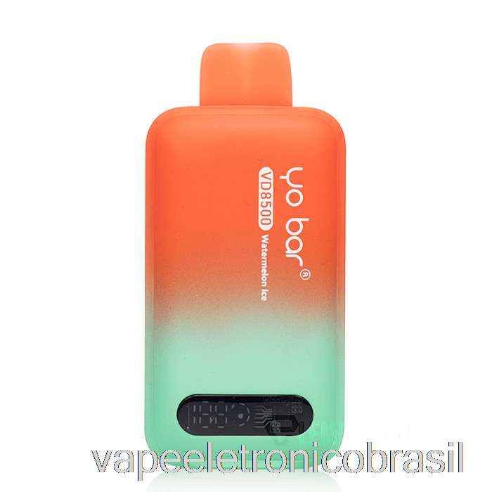 Vape Vaporesso Yo Bar Vd8500 Gelo De Melancia Descartável